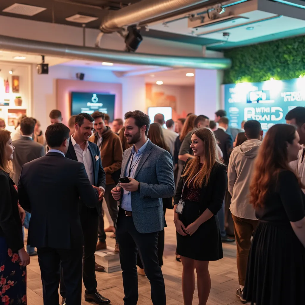 Evento de networking organizado por ConsultoresPro con profesionales del sector