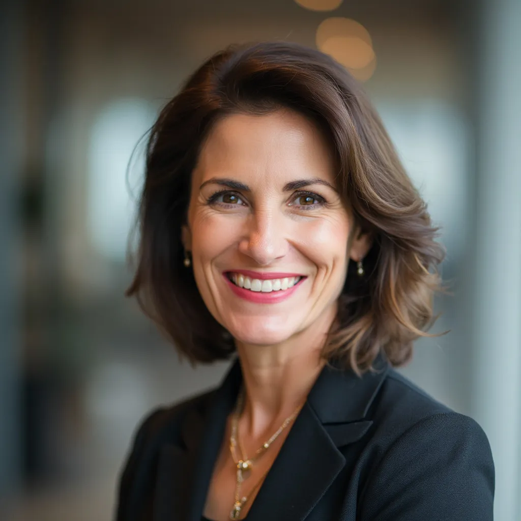Retrato de Elena Vargas, CEO y Fundadora